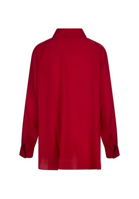 Camicia In Seta Rossa GIANLUCA CAPANNOLO | 25ET611-4004520 RED
